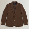Linen Blend Blazer campaign 09|brown linen