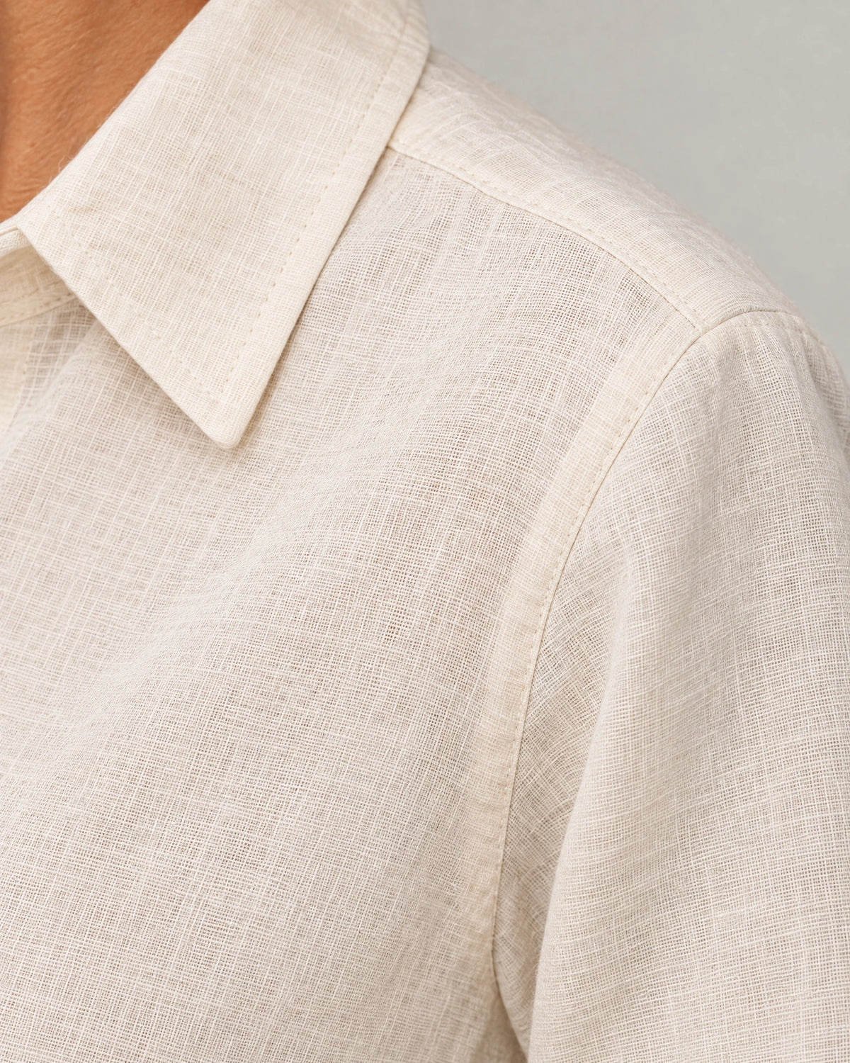
Linen Blend Long Sleeve Shirt campaign 08