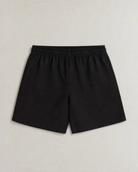 Linen Blend Shorts campaign 09|black