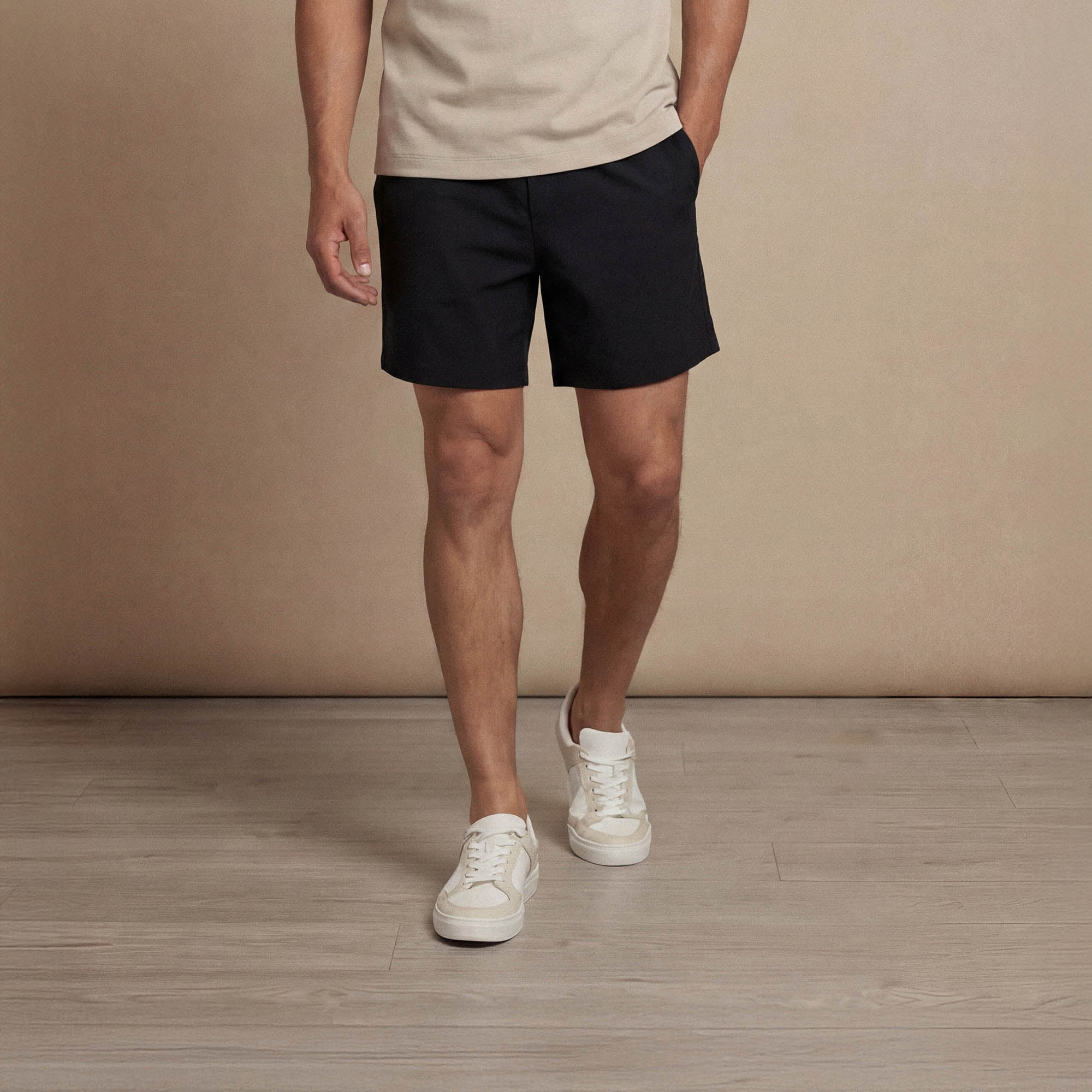 Linen Blend Shorts