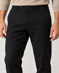 Linen Blend Trouser campaign 03|black