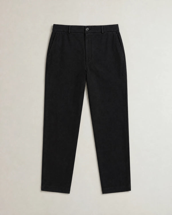 Linen Blend Trouser campaign 09|black