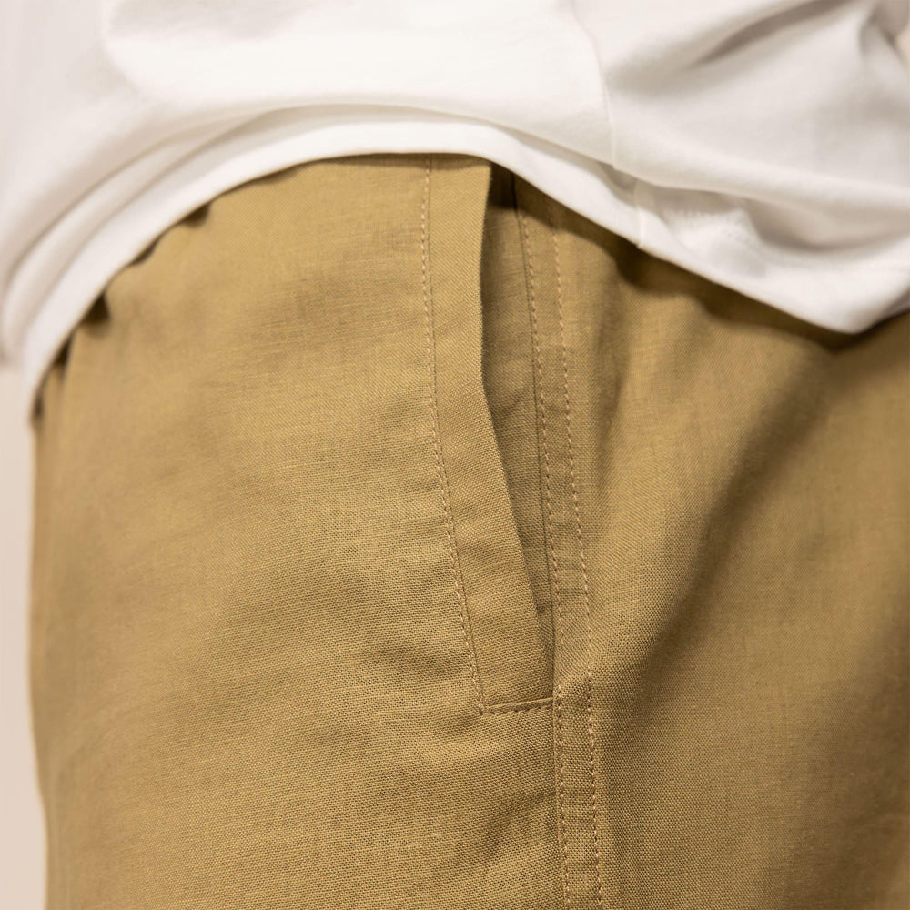 Linen Blend Shorts