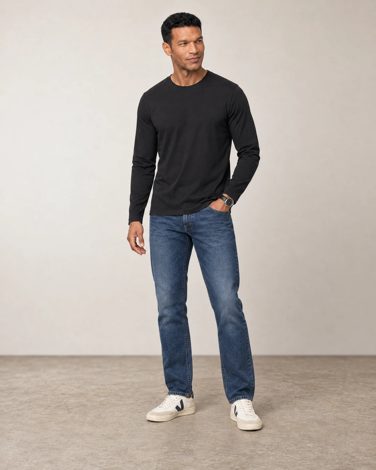 
Lyocell Blend Long Sleeve T-Shirt campaign 02