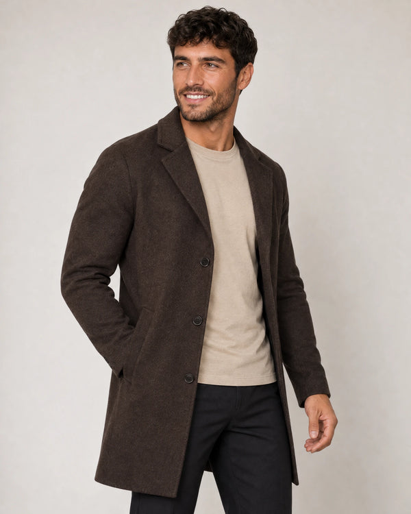 Lyocell Blend Long Sleeve T-Shirt campaign 05|canyon clay