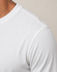 Lyocell Blend Long Sleeve T-Shirt campaign 08|white