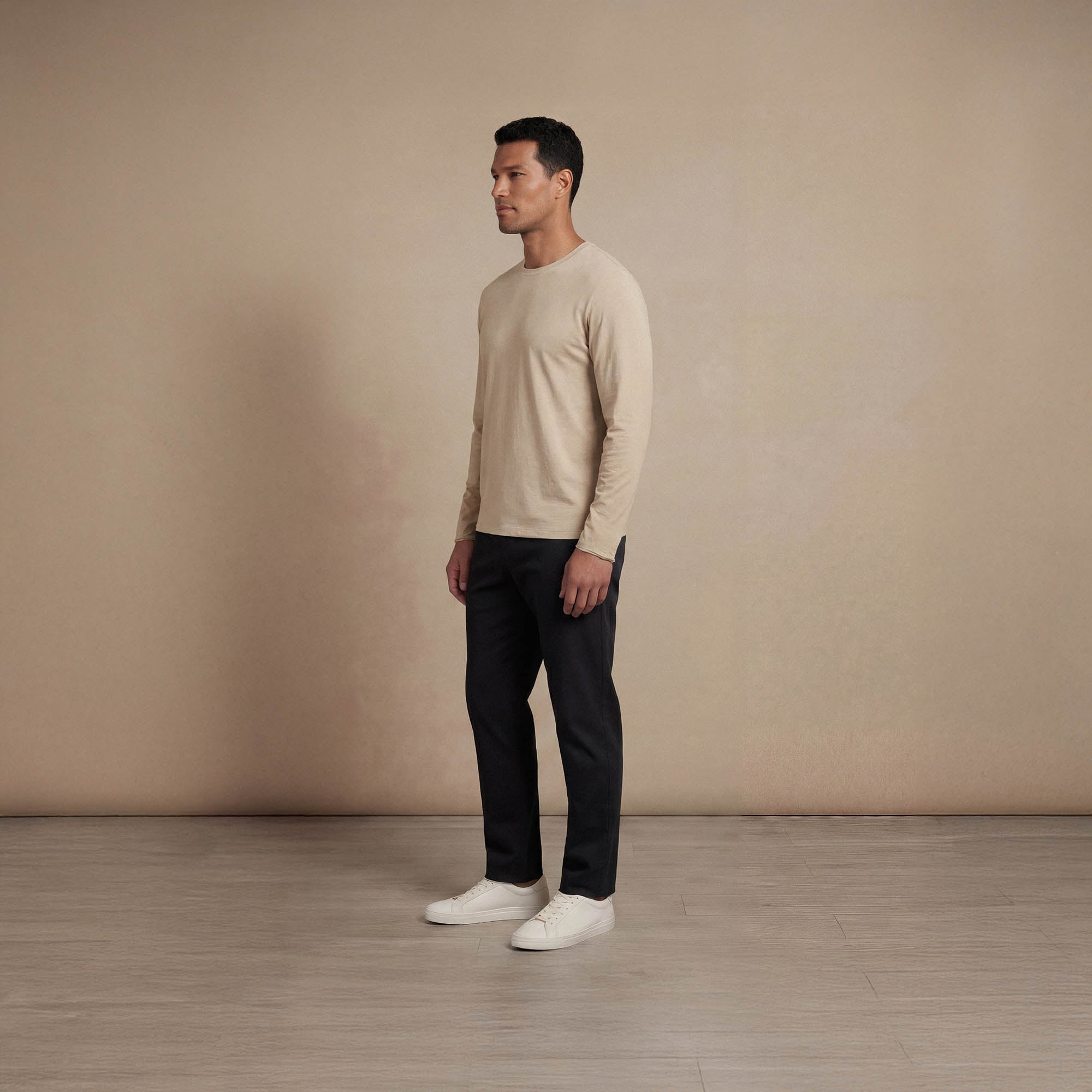 Lyocell-Long-Sleeve-Tshirt |Canyon Clay