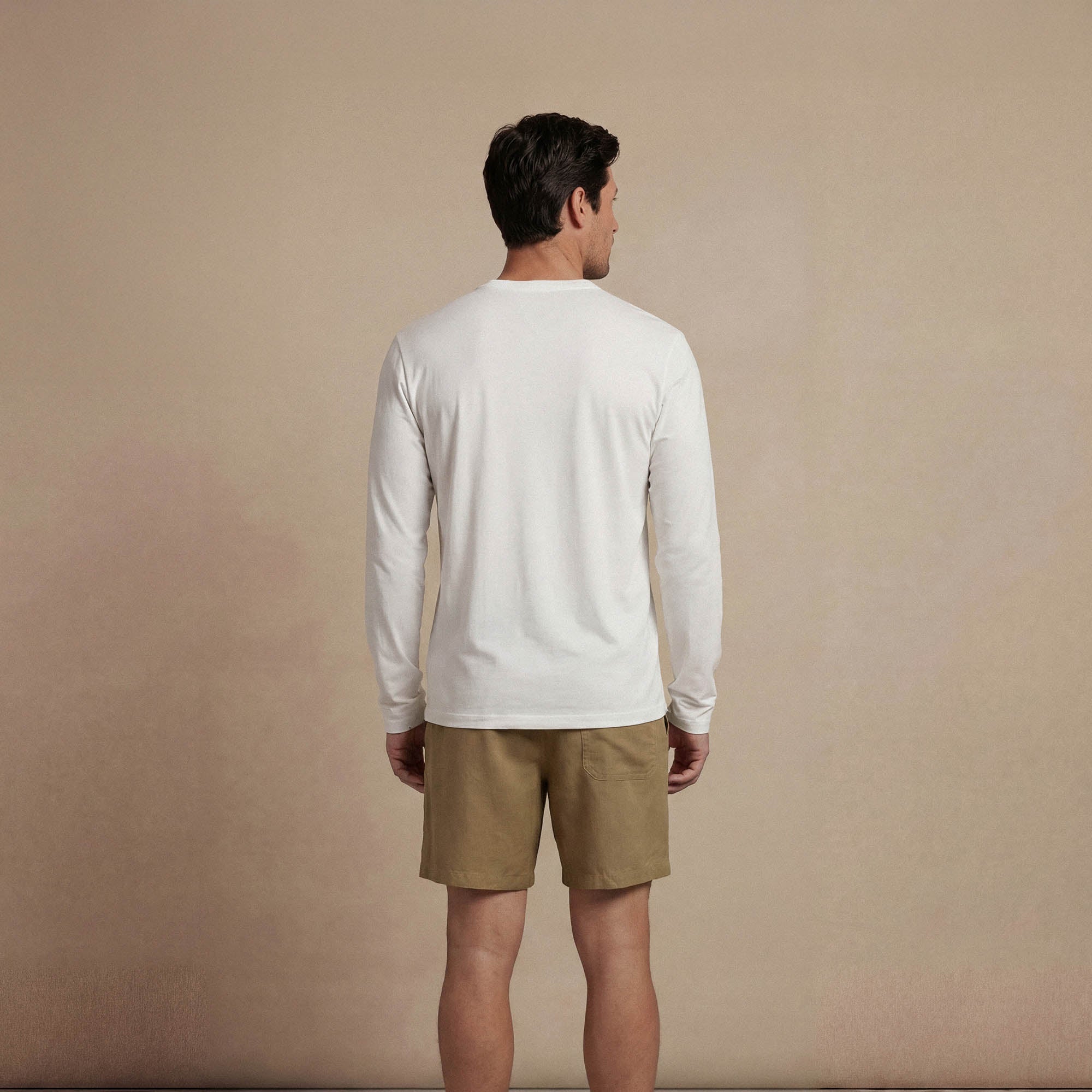 Lyocell-Long-Sleeve-Tshirt |White
