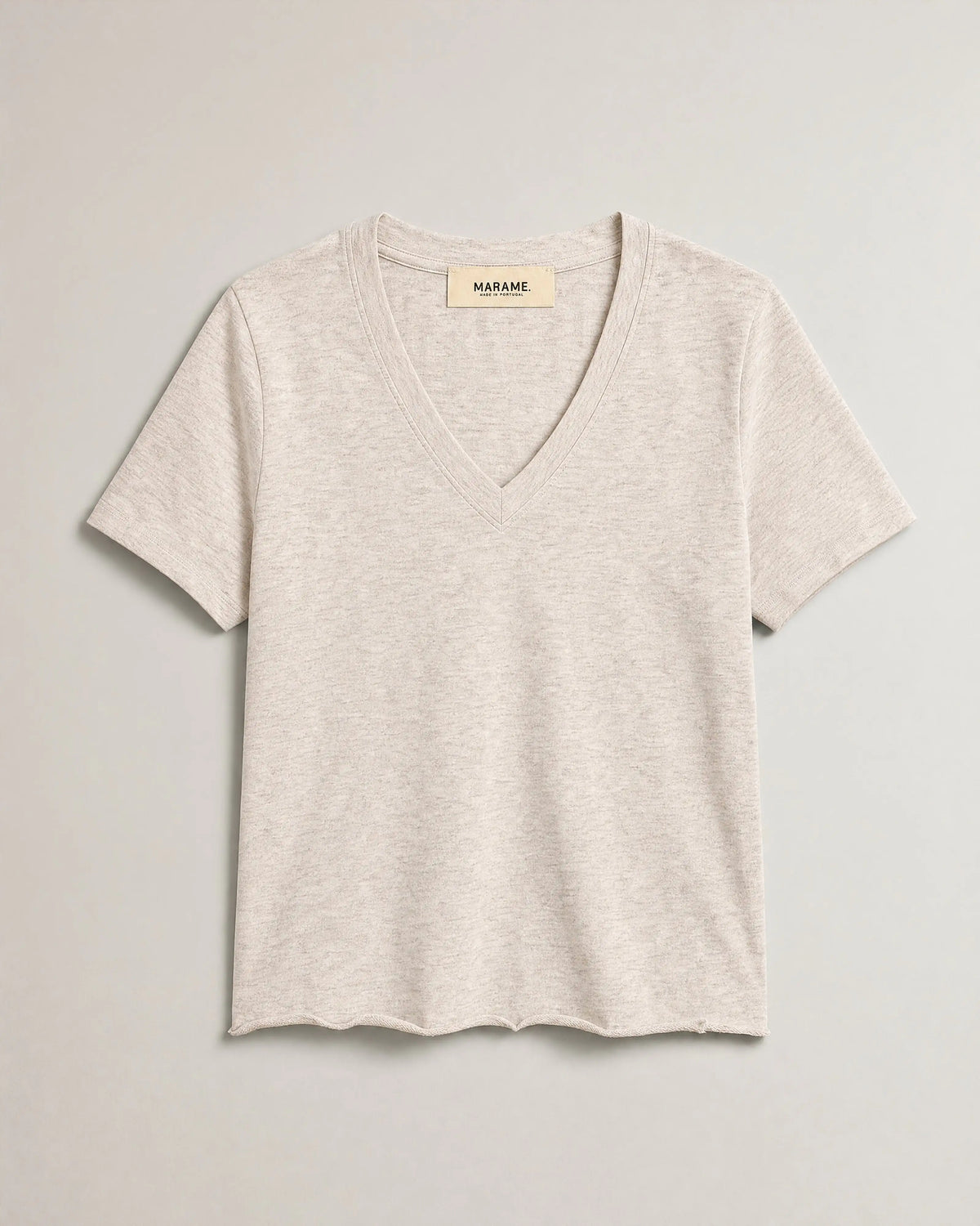 
The Melange Shoulder Pad V-Neck