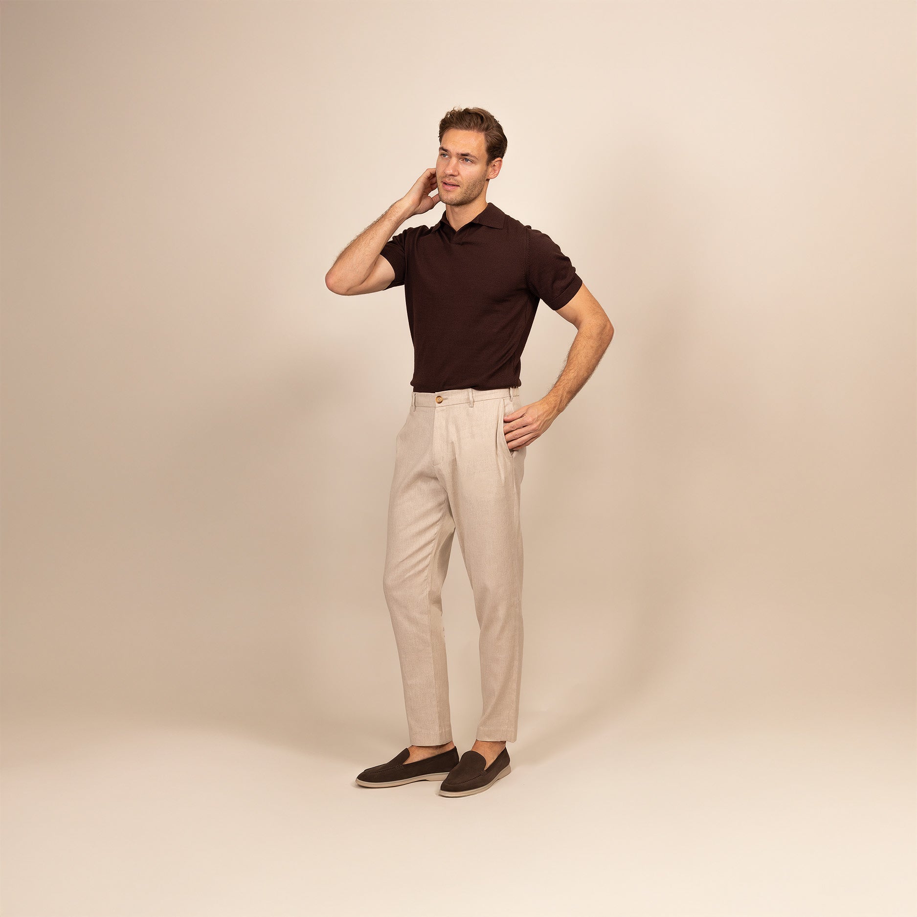 Italian Merino/Cotton Polo