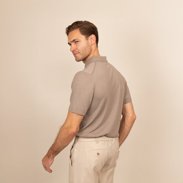 Italian Merino/Cotton Polo
