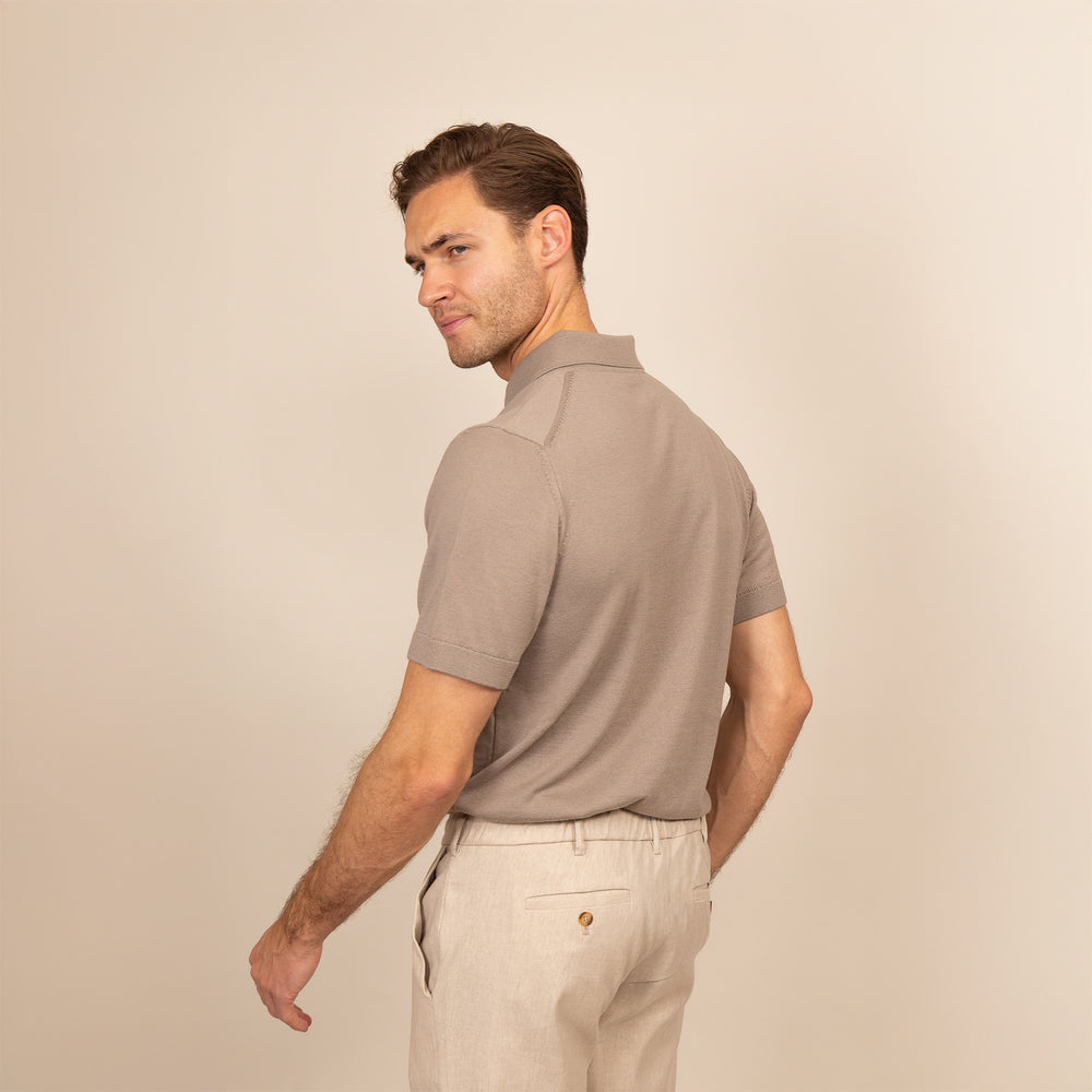 Italian Merino/Cotton Polo