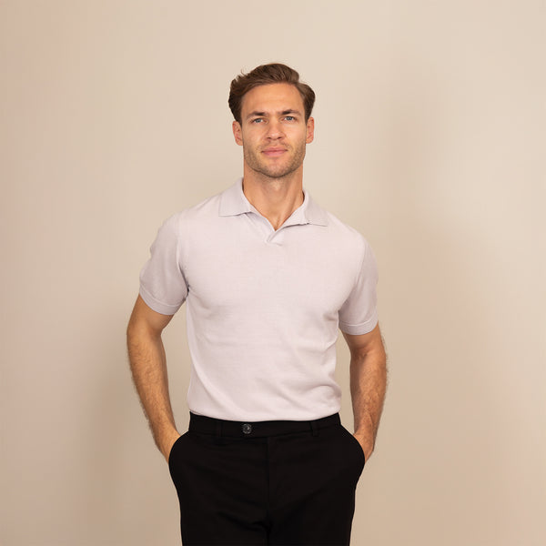 Italian Merino/Cotton Polo