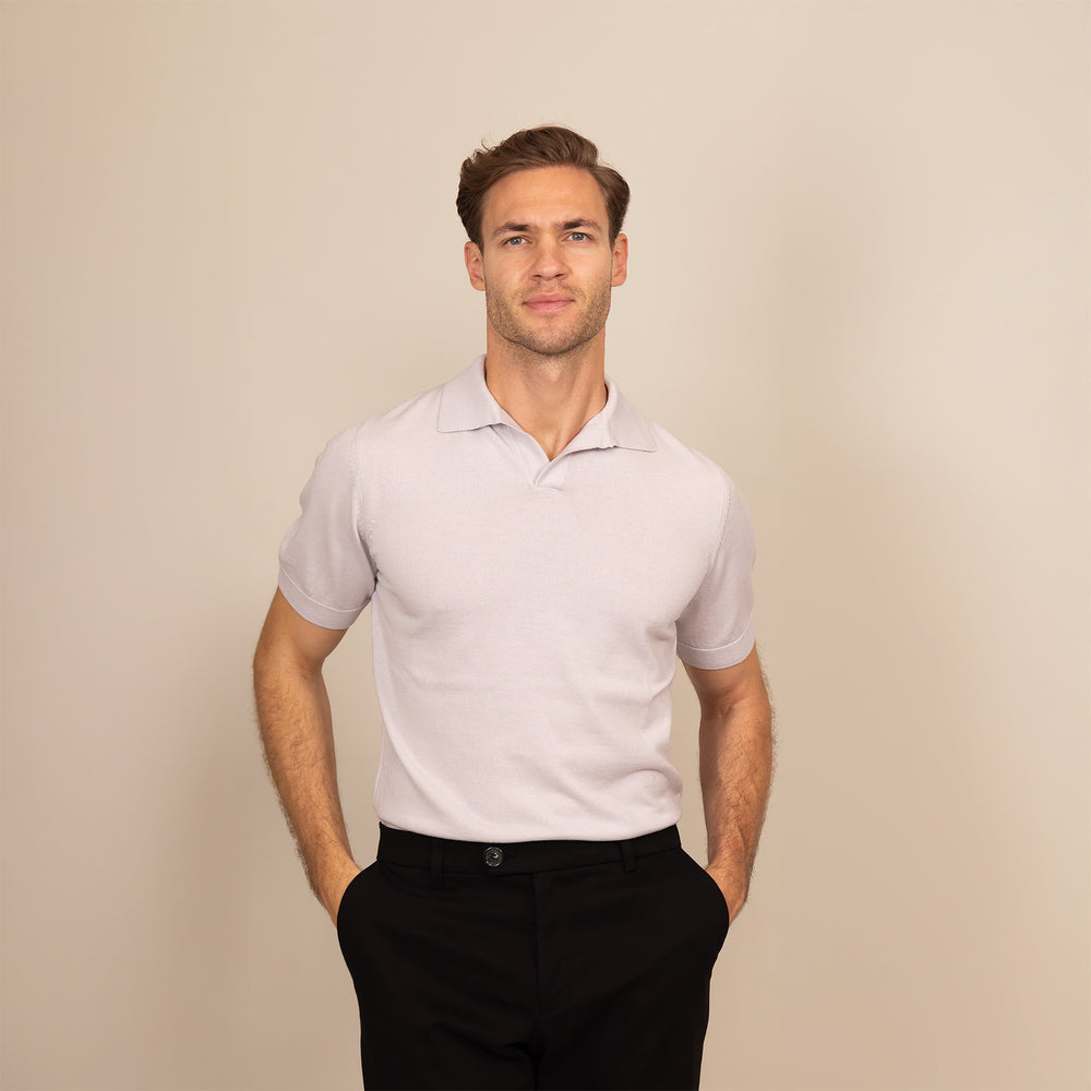 Italian Merino/Cotton Polo