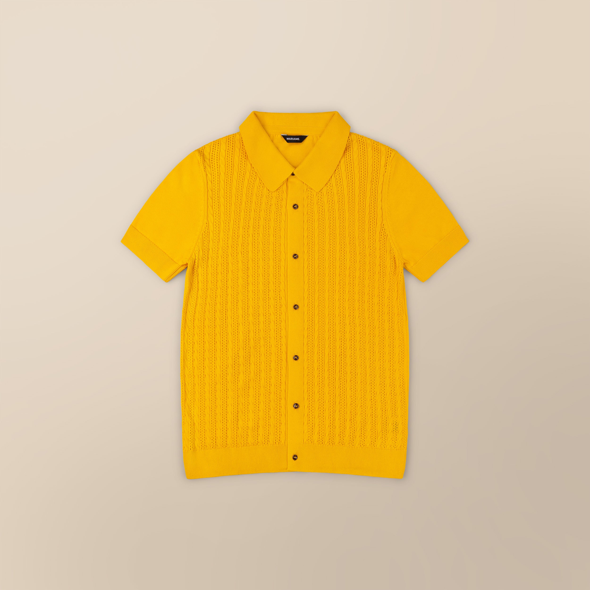 Italian Knit Cable Shirt