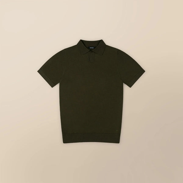 Italian Merino/Cotton Polo