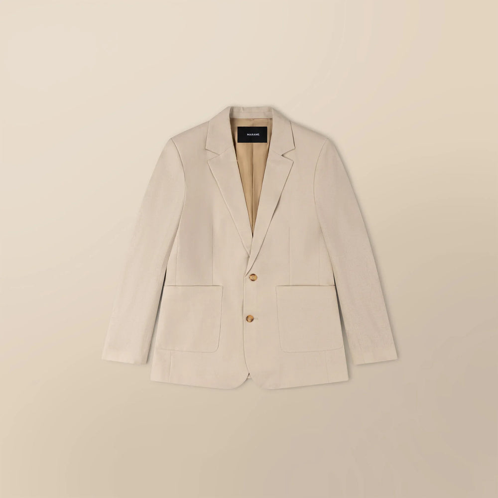 Linen Blend Blazer
