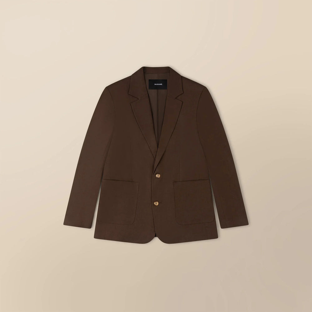 Linen Blend Blazer