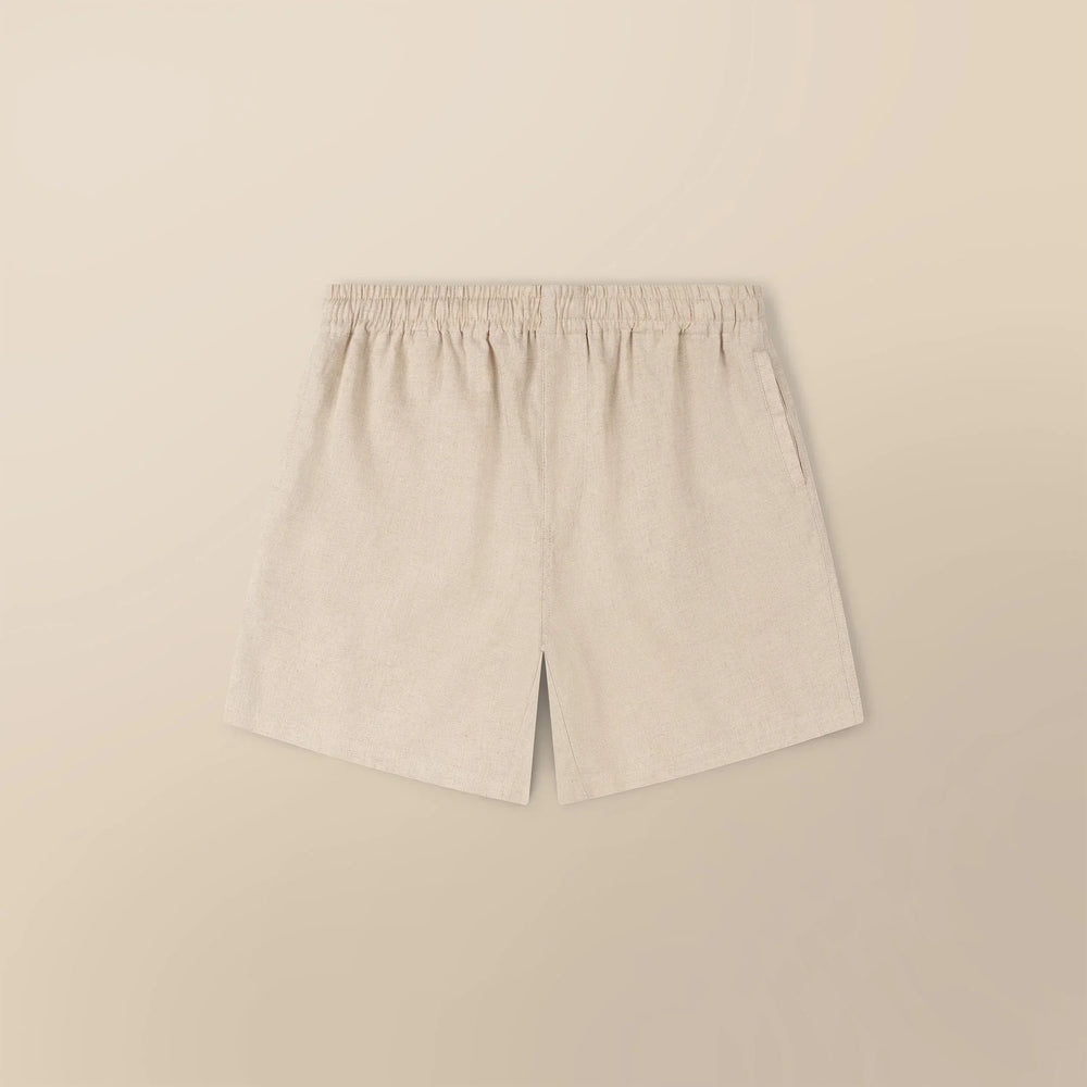 Linen Blend Shorts