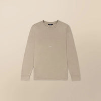 Lyocell Blend Long Sleeve Logo T-Shirt