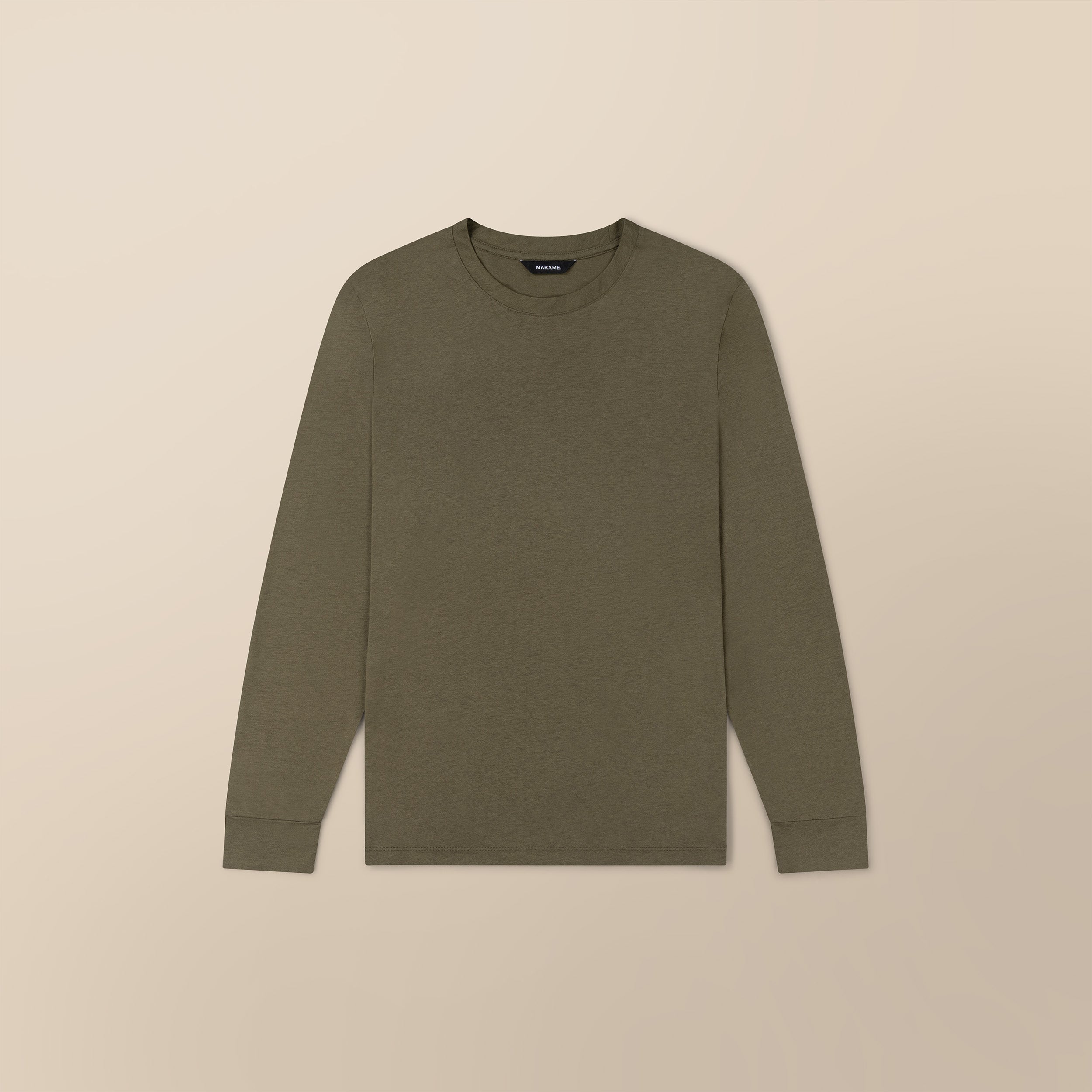 Lyocell Blend Long Sleeve T-Shirt