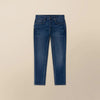|navy wash denim