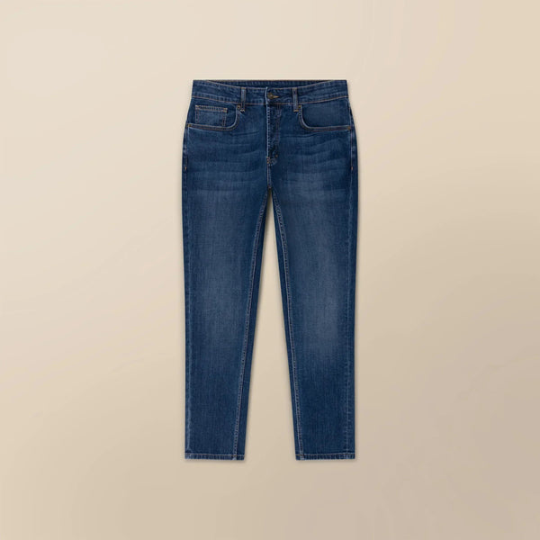 |navy wash denim