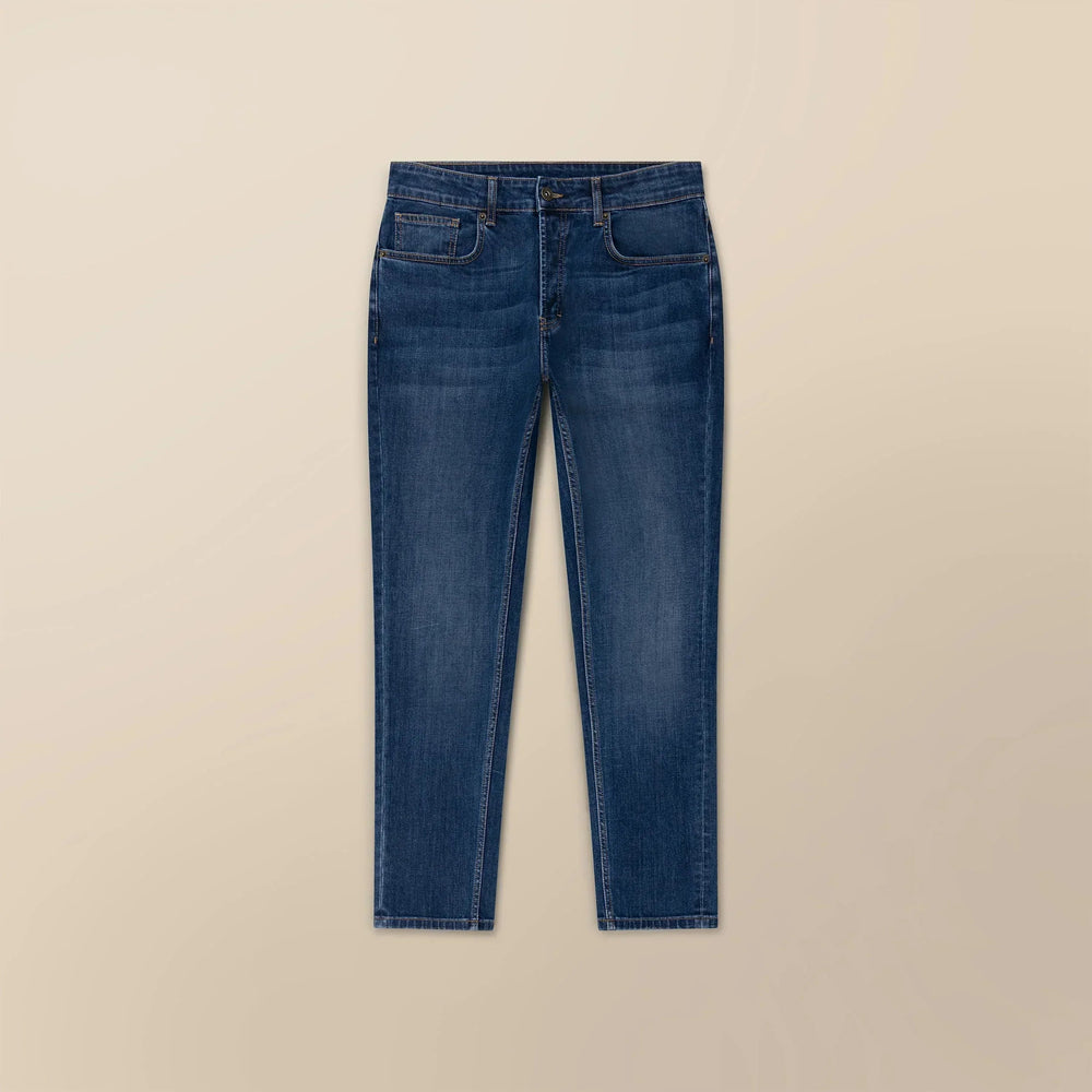 |navy wash denim