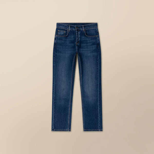 |navy wash denim