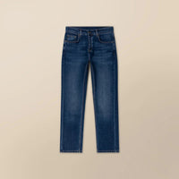 |navy wash denim