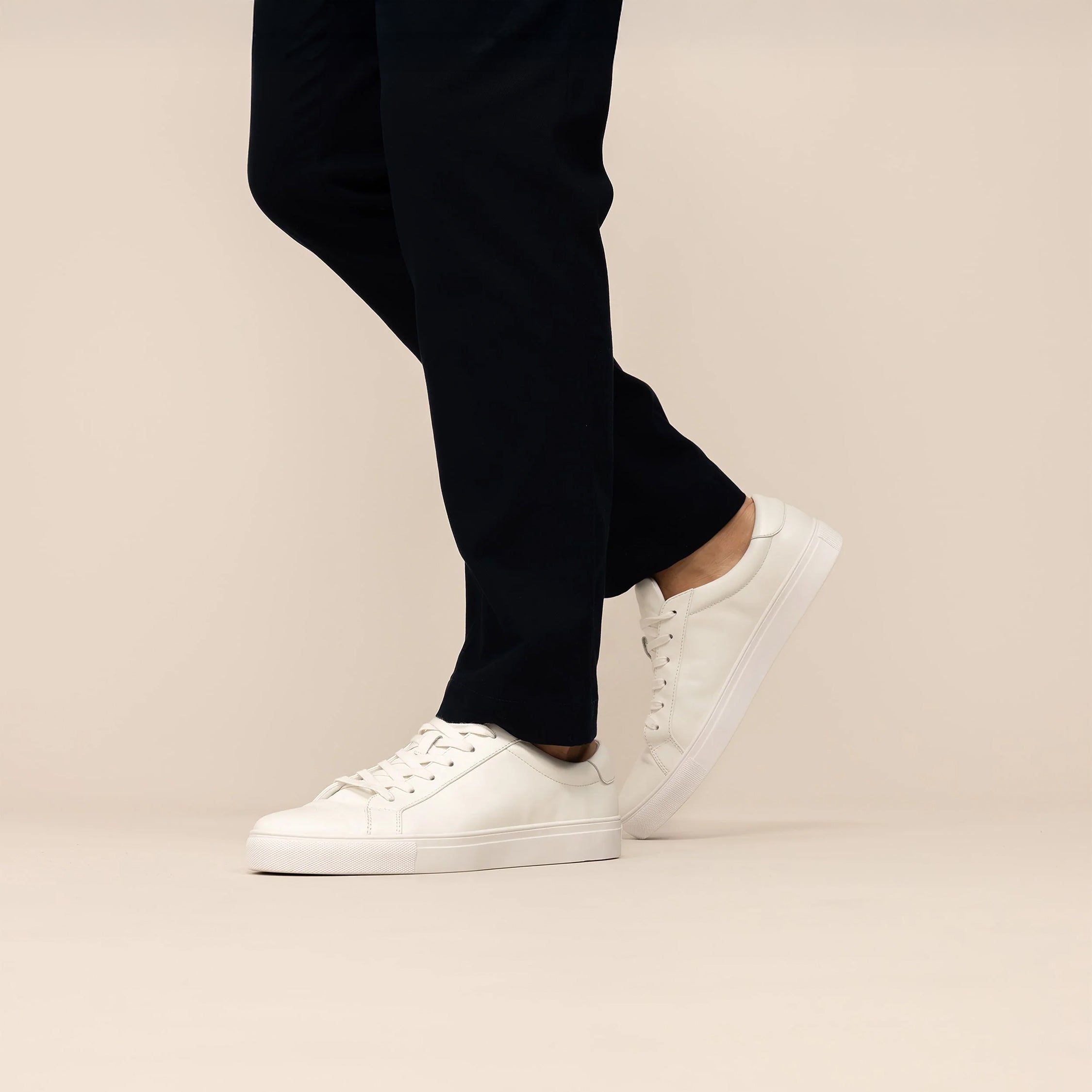 Smart Leather Trainers
