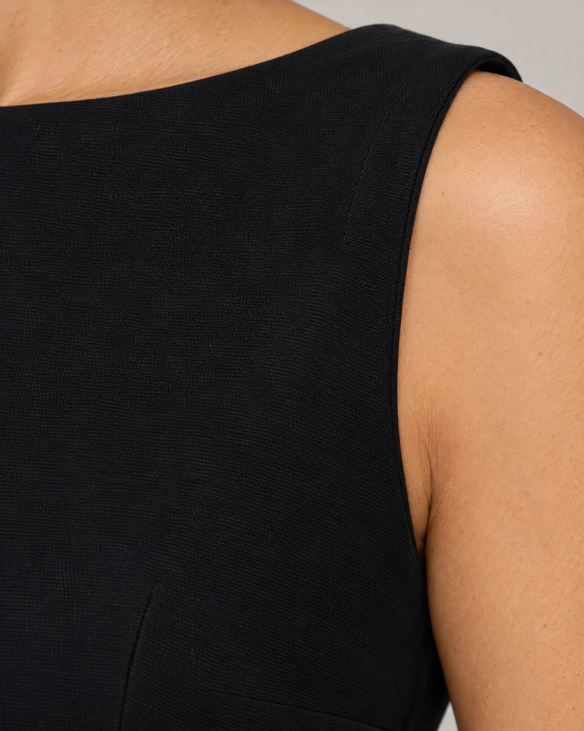 
Mid-Thigh Boat Neck Dress campaign 08