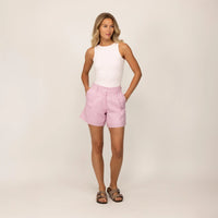 Linen Blend Shorts