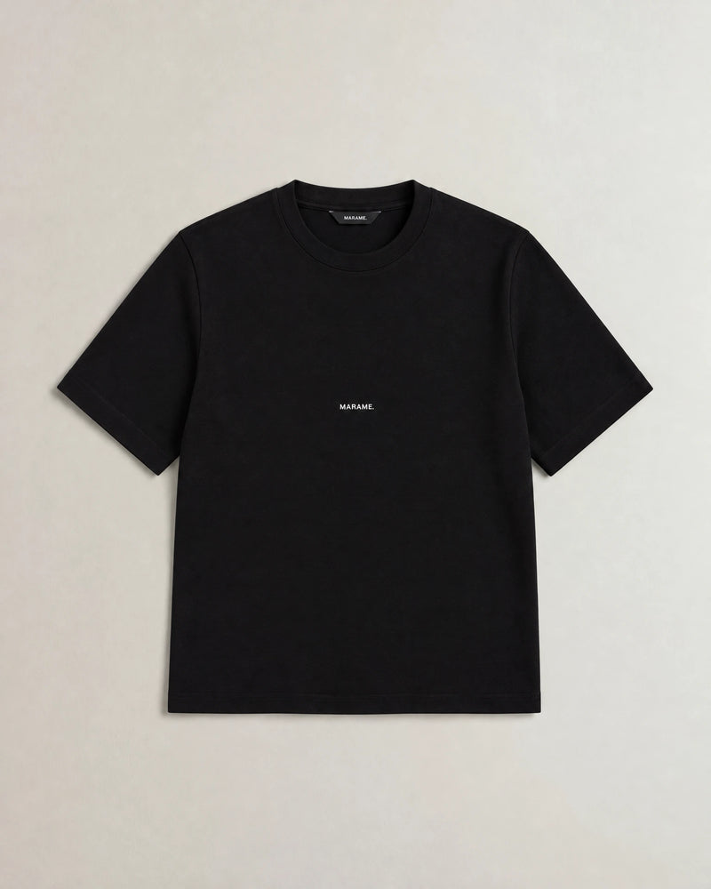 Relaxed Fit Logo T-Shirt campaign 09|Black