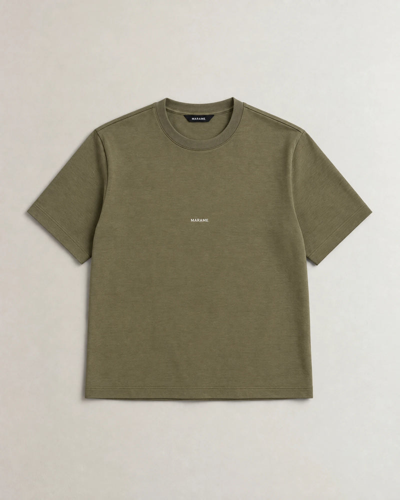Relaxed Fit Logo T-Shirt campaign 09|Olive