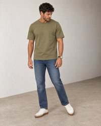 Relaxed Fit T-Shirt campaign 06|Olive