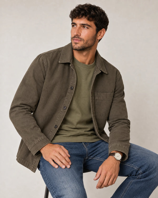 Relaxed Fit T-Shirt campaign 07|Olive