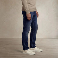 |navy wash denim