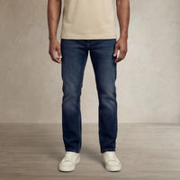 |navy wash denim