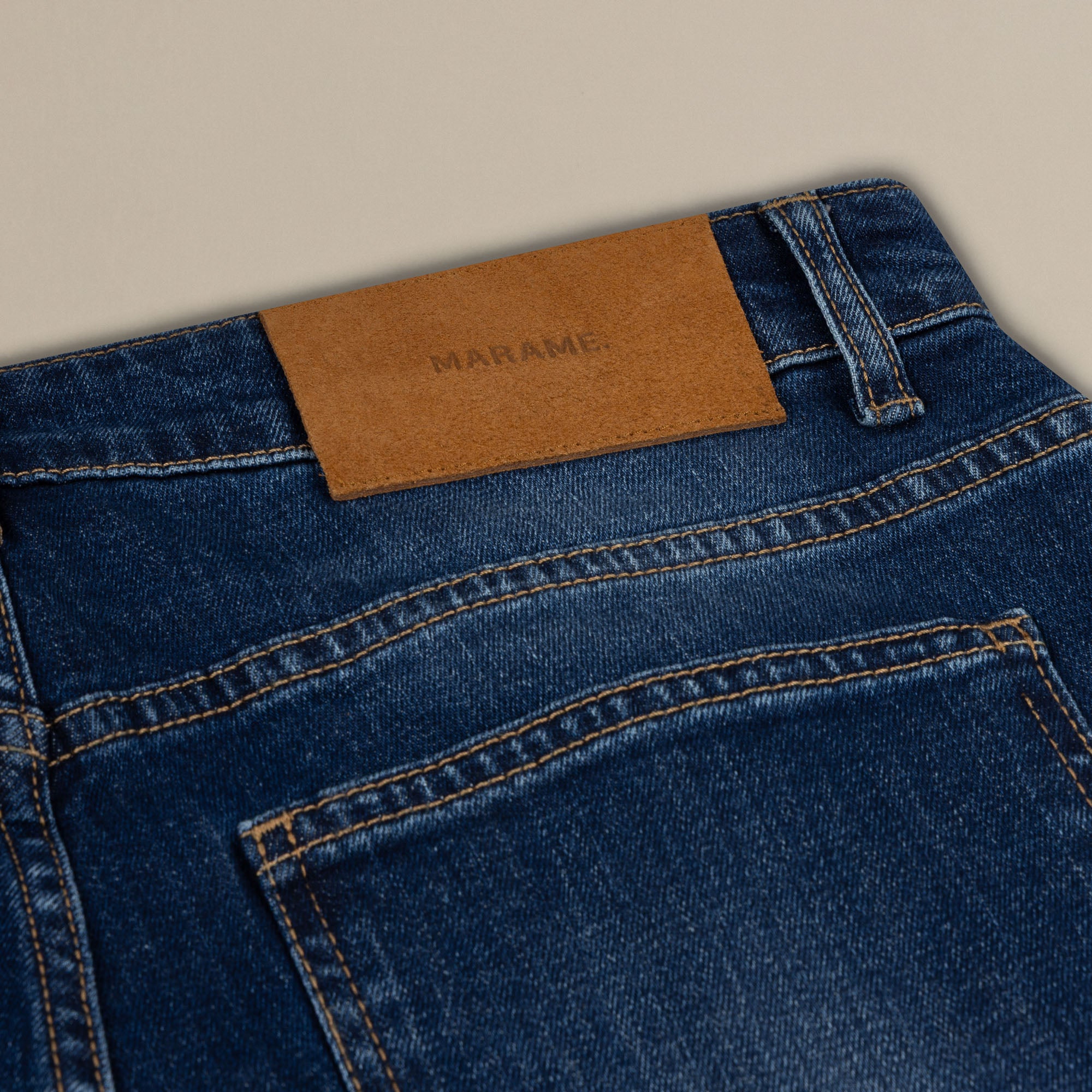 |navy wash denim