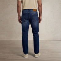 |navy wash denim