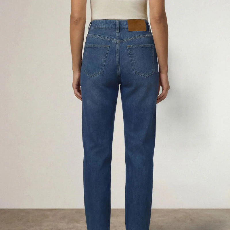 |deep navy wash denim