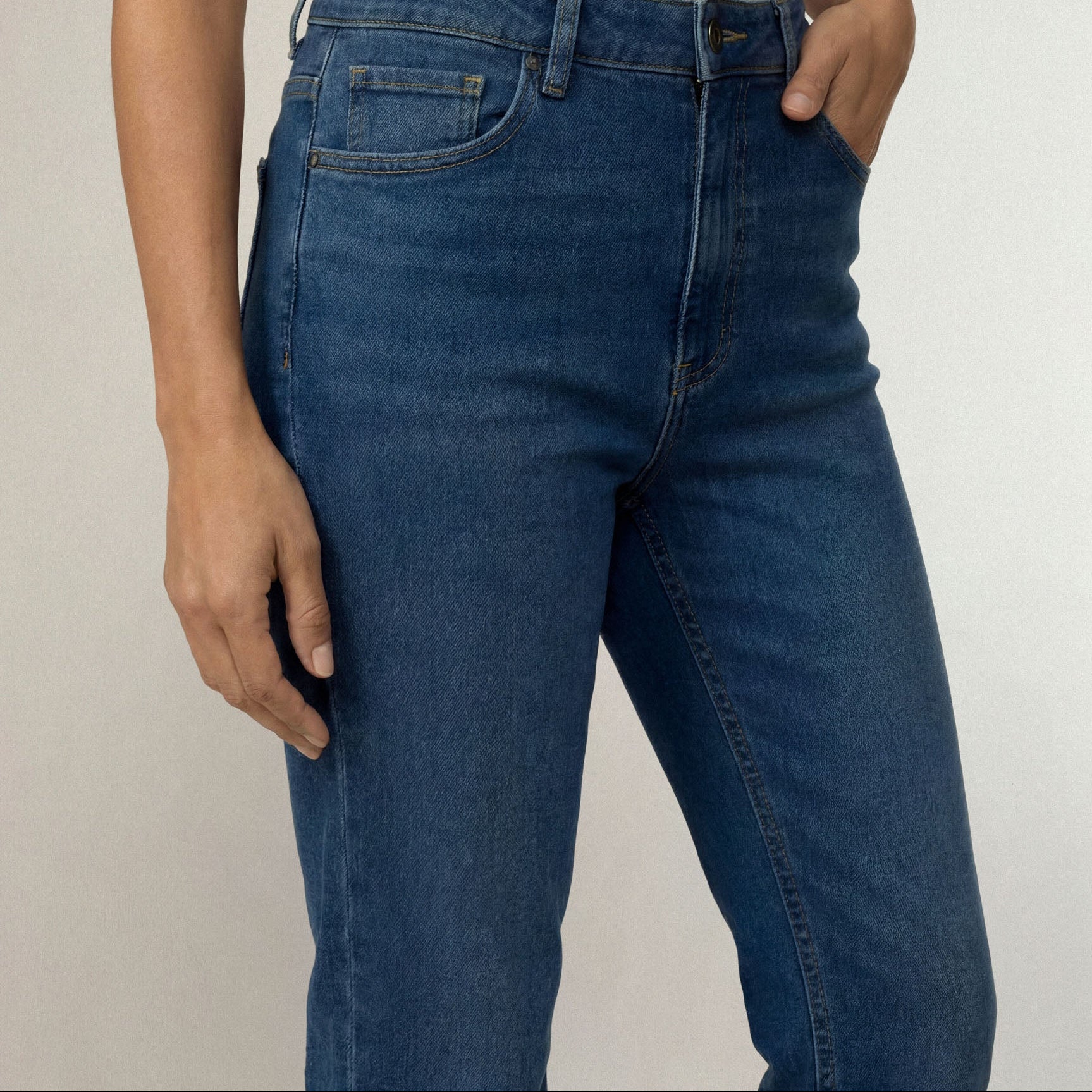 |deep navy wash denim