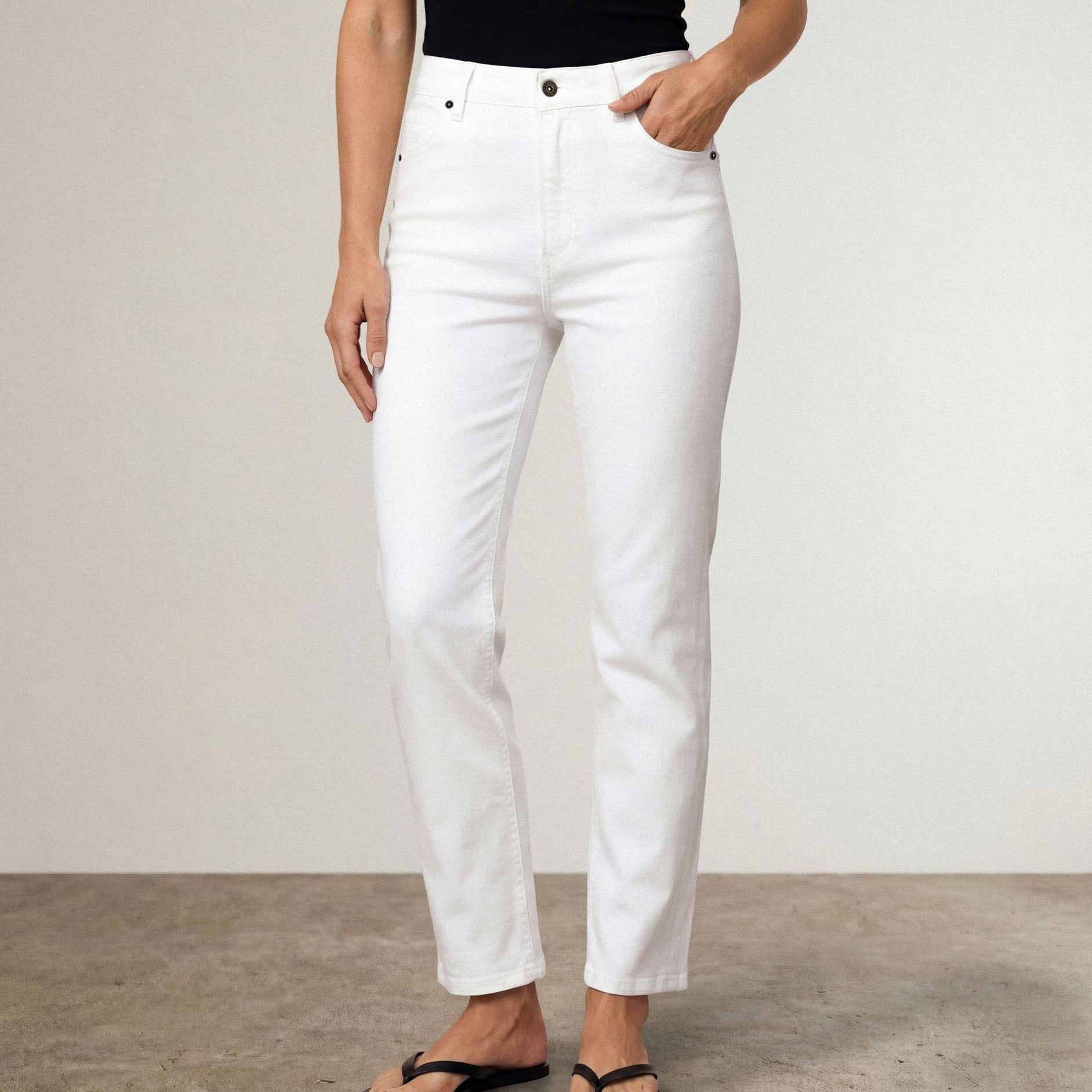 |white cotton denim