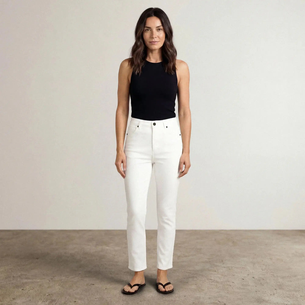 |white cotton denim