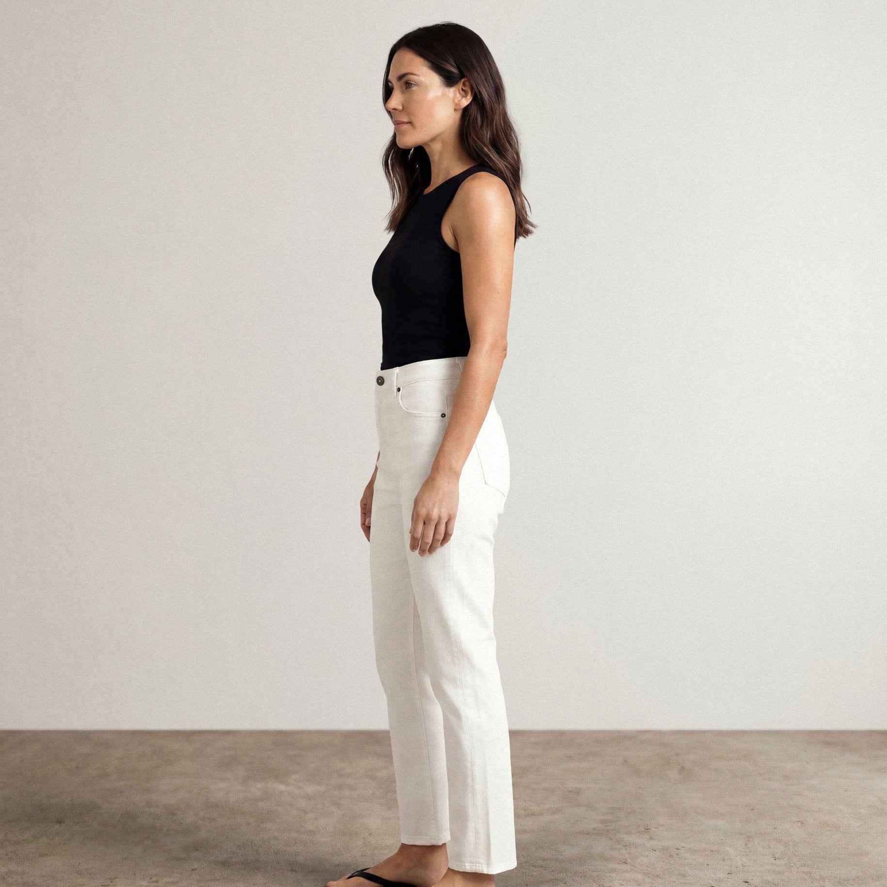 |white cotton denim