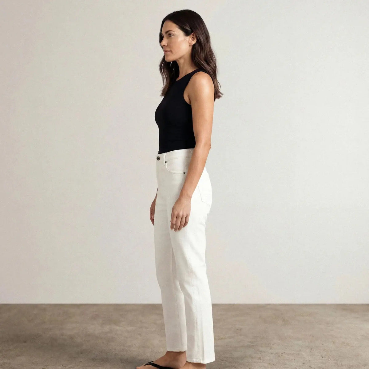 
Jeans mit geradem Bein