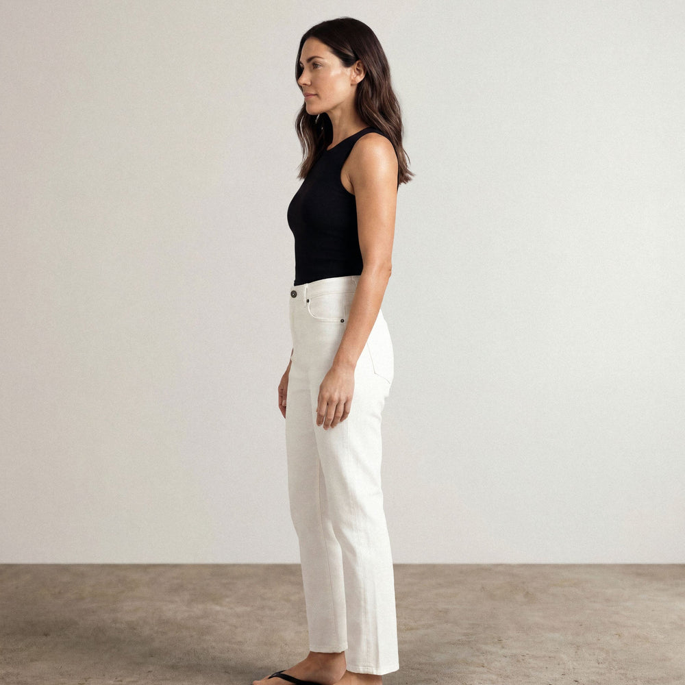 |white cotton denim