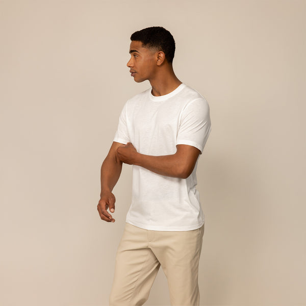 Lightweight Lyocell Blend T-Shirt