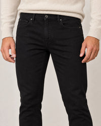 Slim Leg Jeans campaign 03|black denim